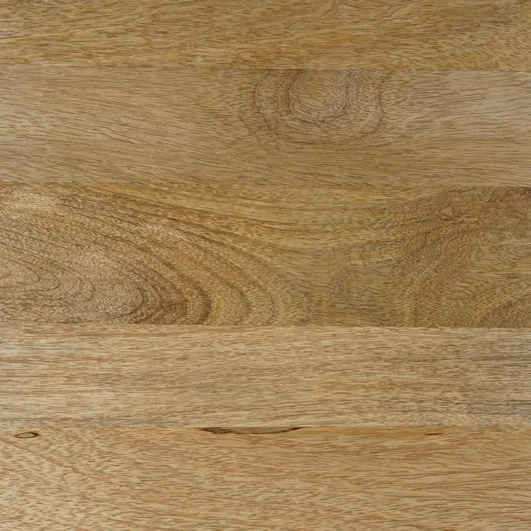 Lowry 22"W Solid Acacia Wood Square End Table with Storage Drawer