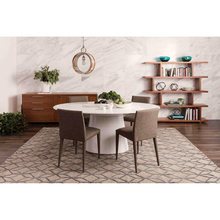 Modern Staggered Bookshelf (63")