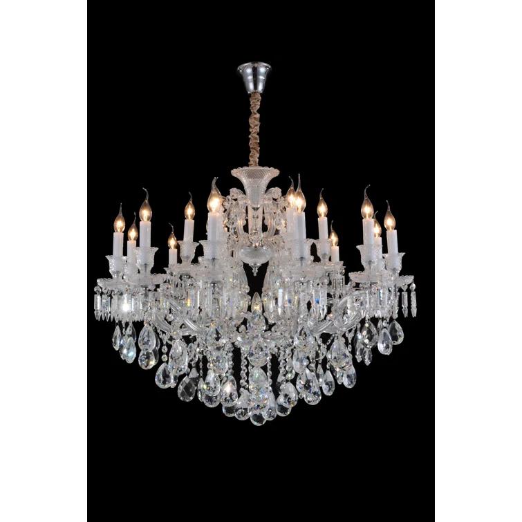 Chambord 19 - Light Crystal Dimmable Chandelier