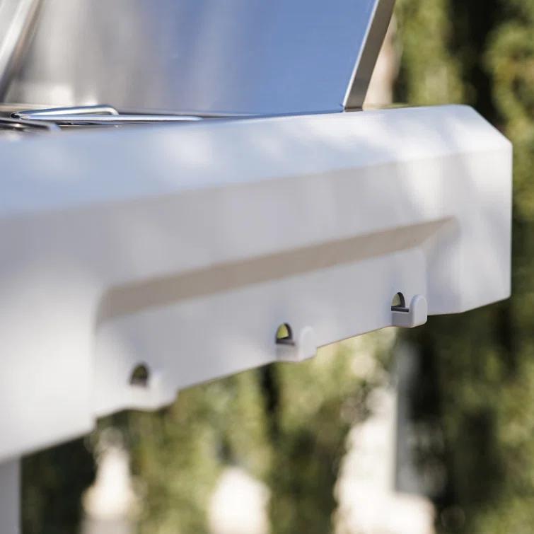 Monument Grills Mesa 415BZ,4-Burner Liquid Propane Infrared Gas Grill with Side Burner and Cabinet, 62,000 BTU – Perfect for Family BBQs