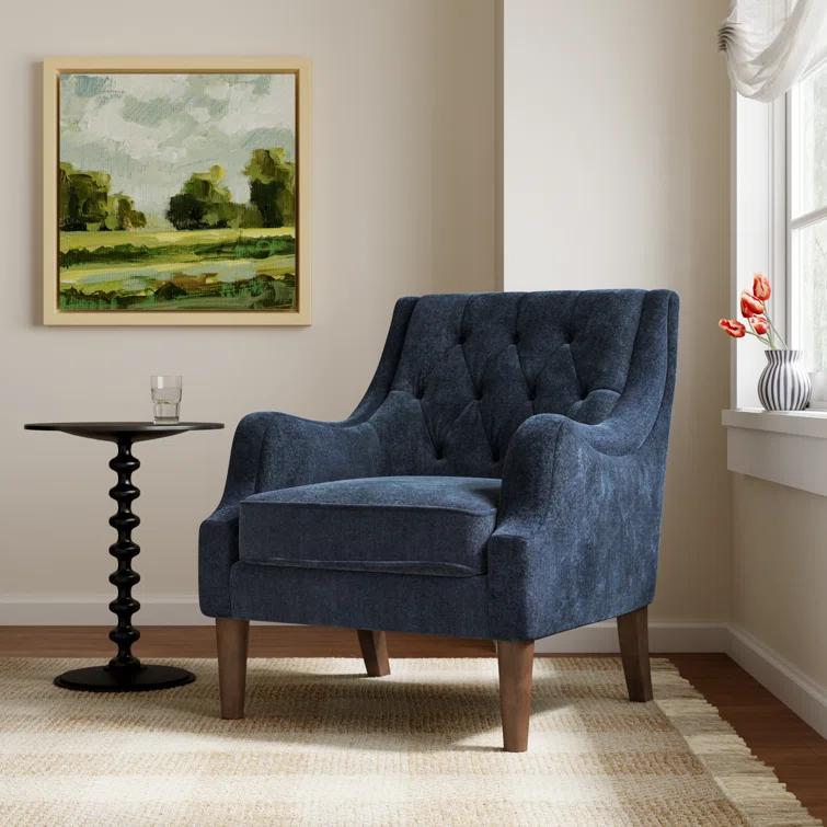 Anatonia 29.25" Wide Tufted Wingback Chair