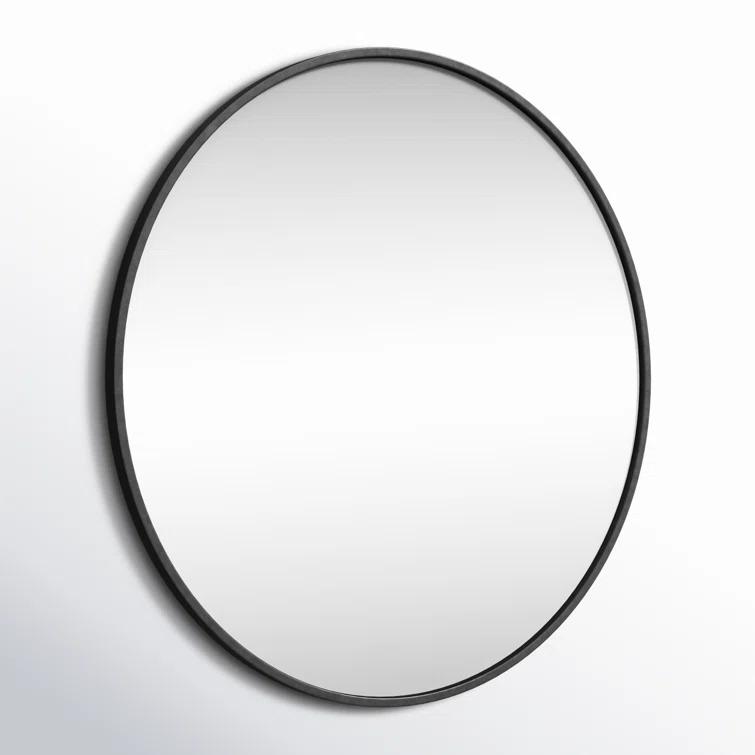 Sabine Metal Round Wall Mirror