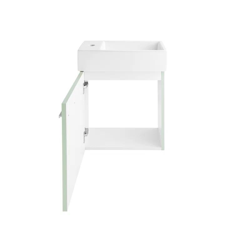 Colmer 18" Wall-Mounted Bathroom Vanity