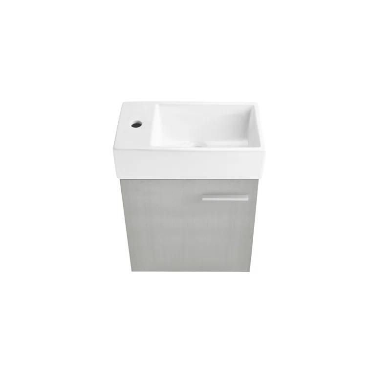 Colmer 18" Wall-Mounted Bathroom Vanity