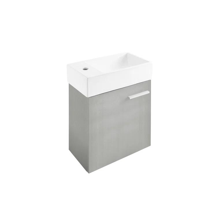 Colmer 18" Wall-Mounted Bathroom Vanity