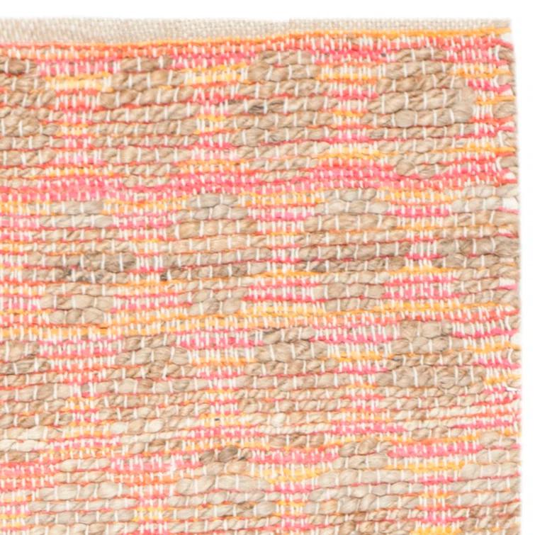 Arria Cape Cod Hand Woven 80% Jute, 20% Cotton Polka Dots Rug