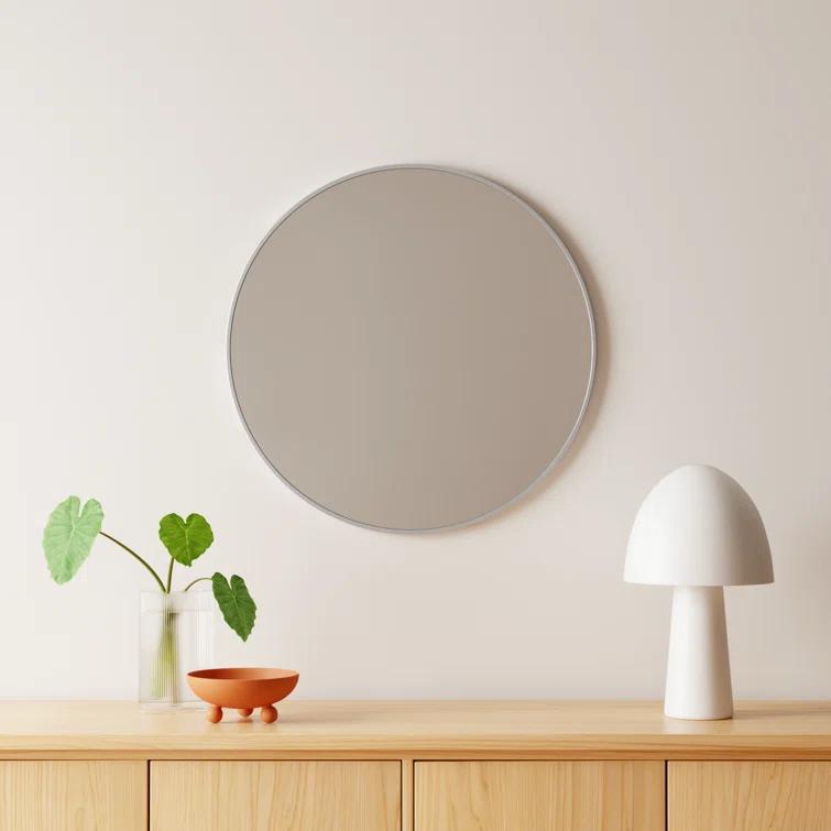 Sabine Metal Round Wall Mirror