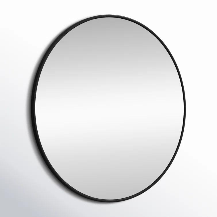 Sabine Metal Round Wall Mirror