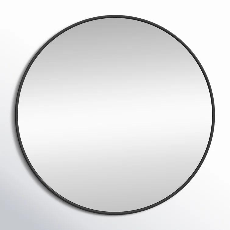 Sabine Metal Round Wall Mirror