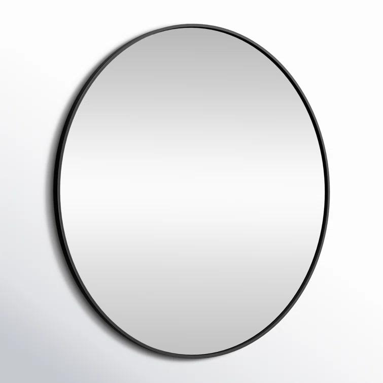 Sabine Metal Round Wall Mirror