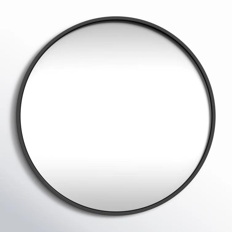 Sabine Metal Round Wall Mirror