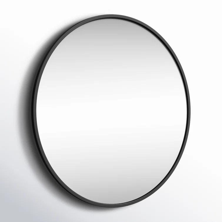 Sabine Metal Round Wall Mirror