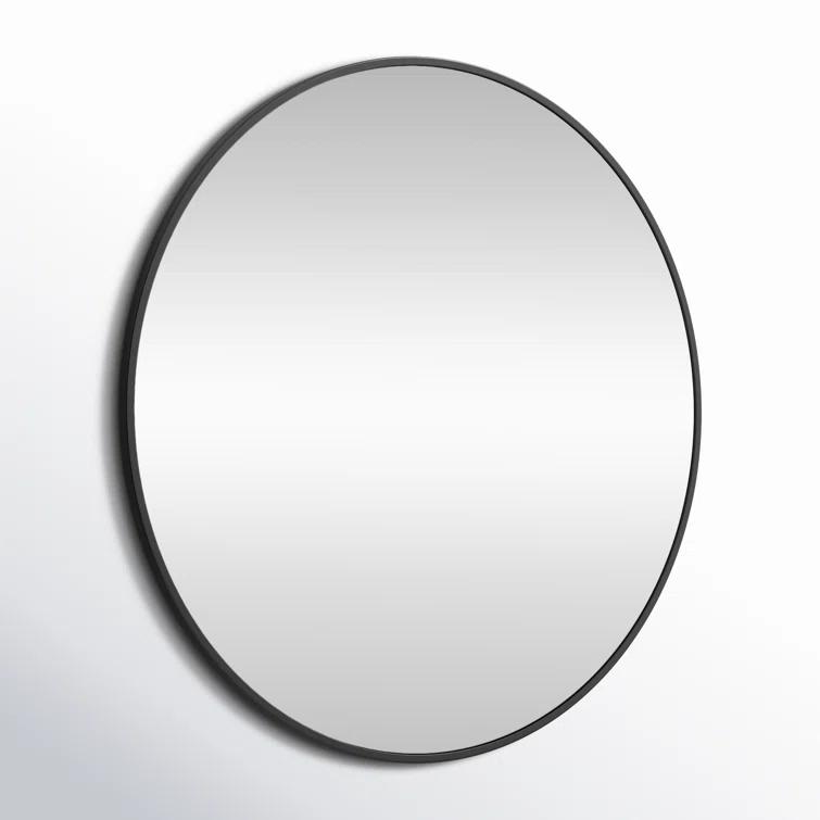 Sabine Metal Round Wall Mirror