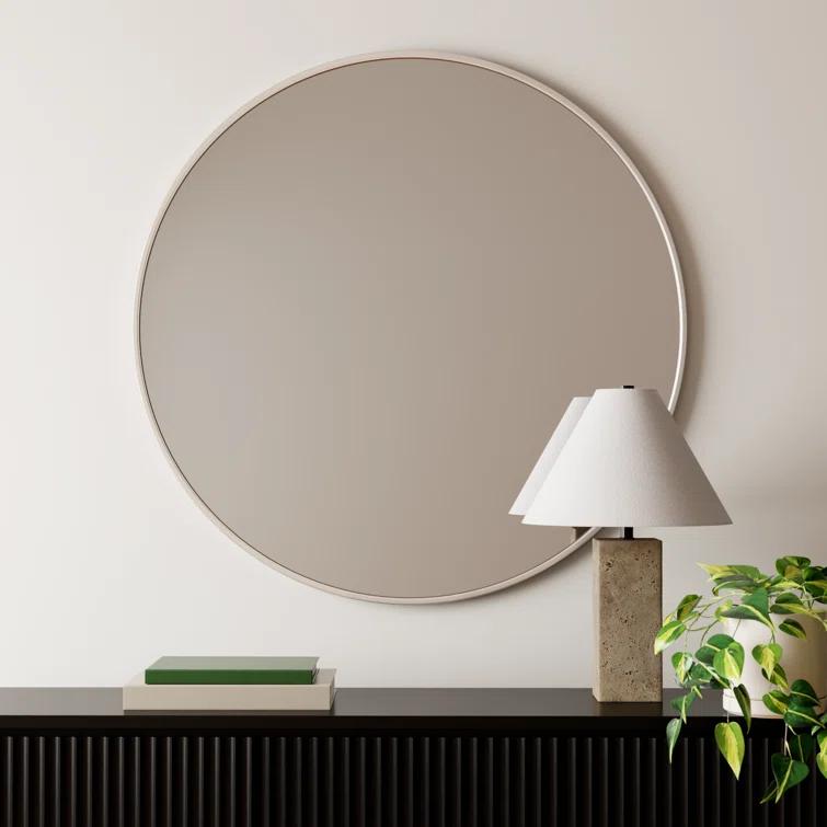 Sabine Metal Round Wall Mirror