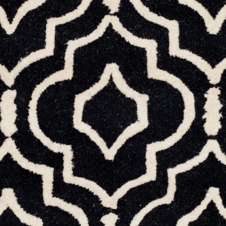 Cannen Hand Tufted Wool Geometric Rug