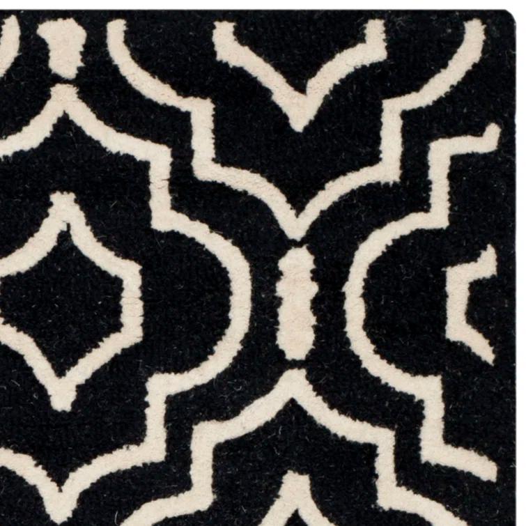 Cannen Hand Tufted Wool Geometric Rug