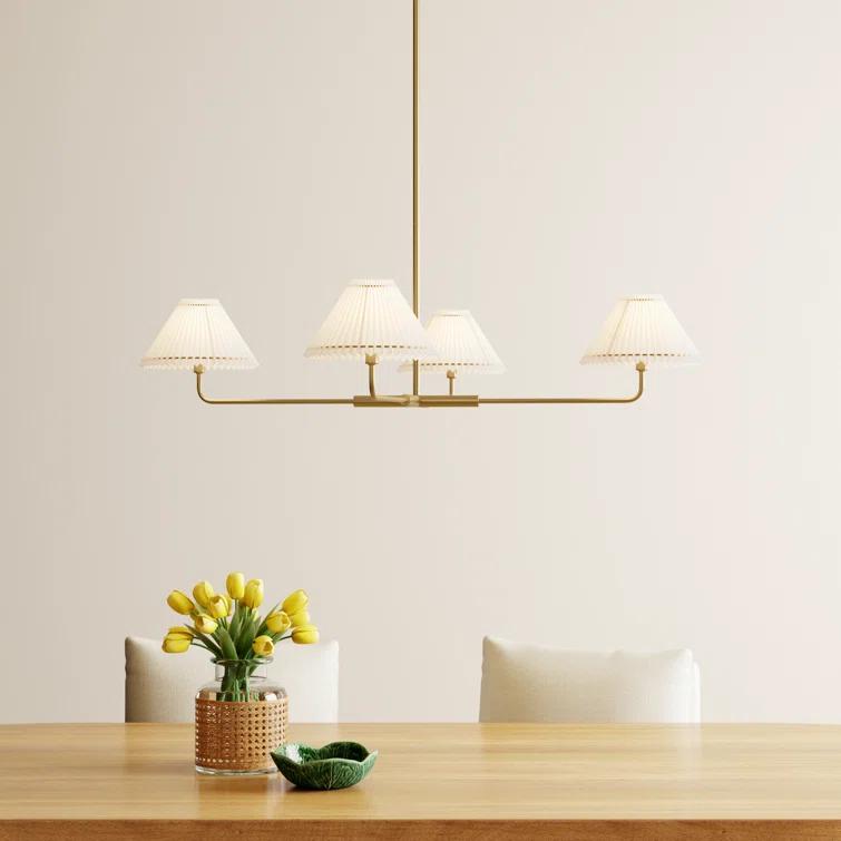Pearson 4 Light Metal Dimmable Sputnik Chandelier
