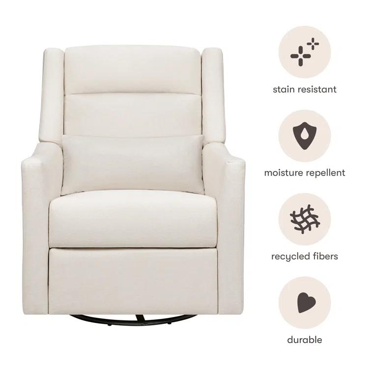 babyletto Kiwi Plus Power Recliner and Swivel Glider with Power Adjustable Headrest and USB Port | AllModern