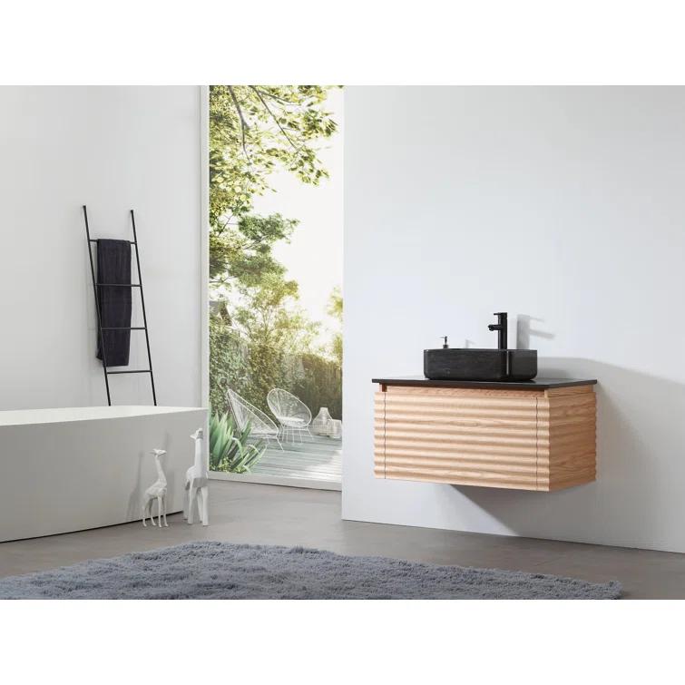 Makoto Floating Single Bathroom Vanity (36")