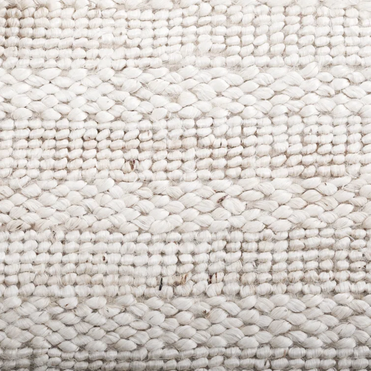 Natural Fiber NF212 Hand Woven Indoor Area Rug - Bleach - 6'x6' - Safavieh