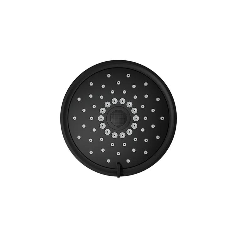 Kohler Purist 2.5 Gpm Multifunction Wall Mount Showerhead, Three Spray Settings, 5.5" High Pressure Spray Head