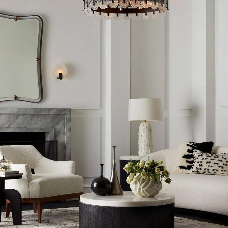 Arteriors Janey Mirror - Black
