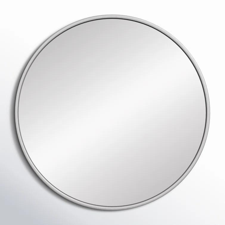 Sabine Metal Round Wall Mirror