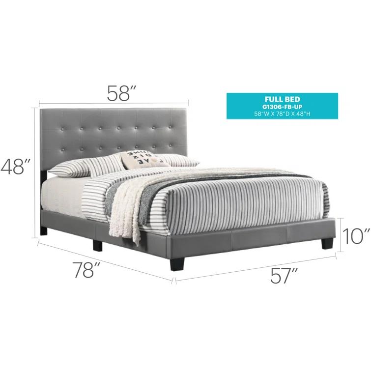 Eaton Vegan Leather Standard Bed