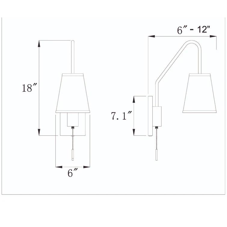 Bailee Armed Sconce