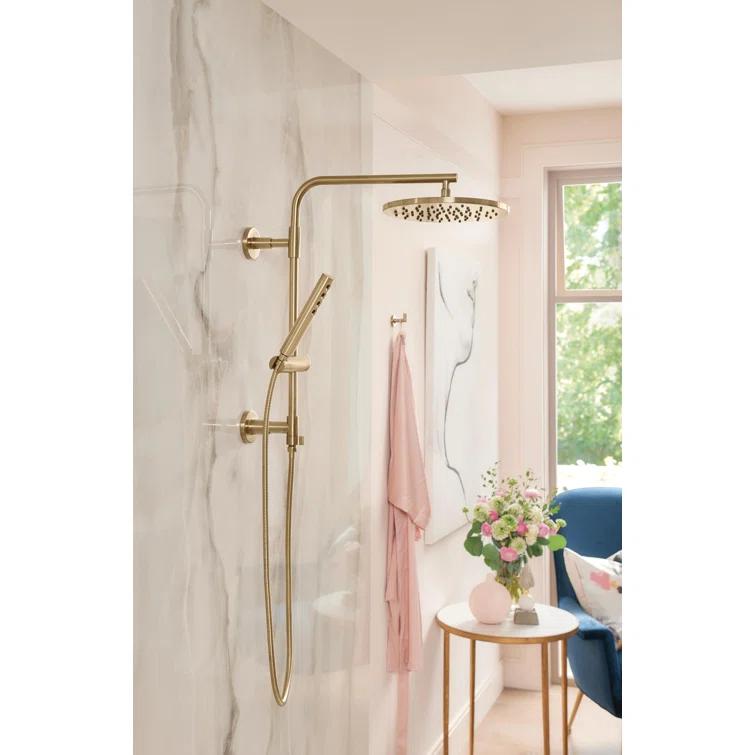 Chrome Modern Single Robe Hook with Brass Construction
