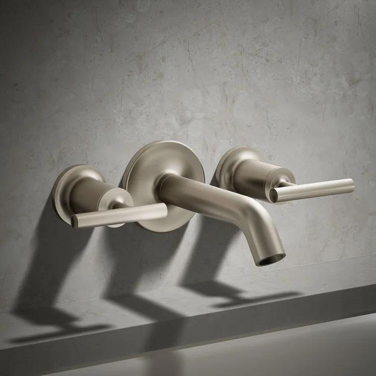 Purist® Deck- or Wall-Mount High-Flow Bath Trim with Lever Handles