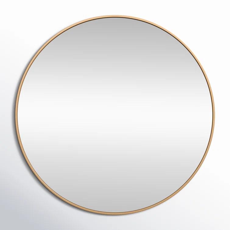 Sabine Metal Round Wall Mirror