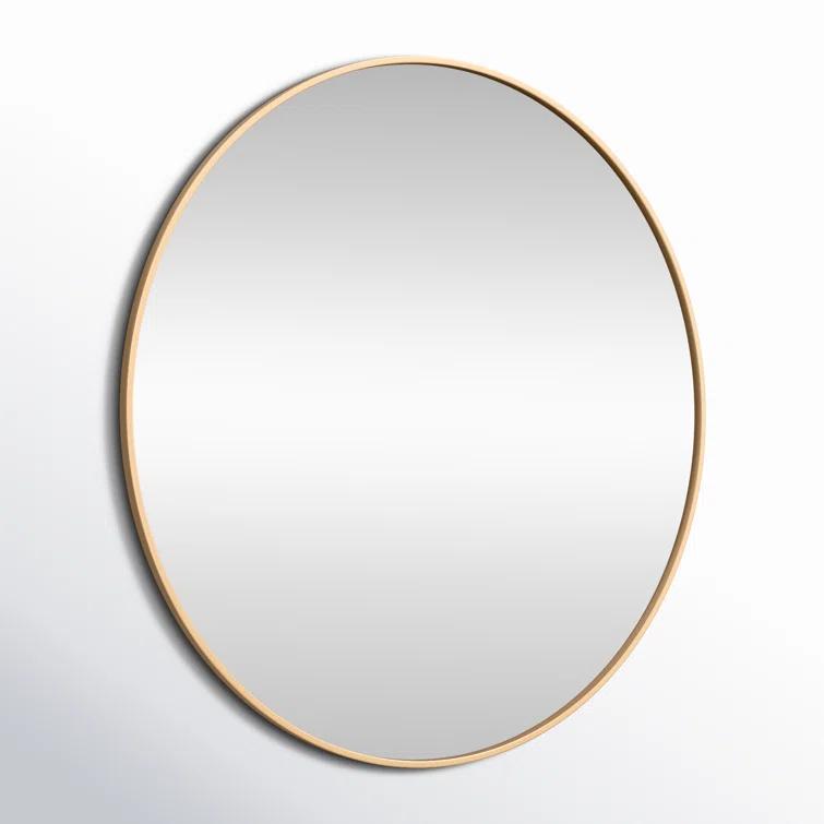 Sabine Metal Round Wall Mirror