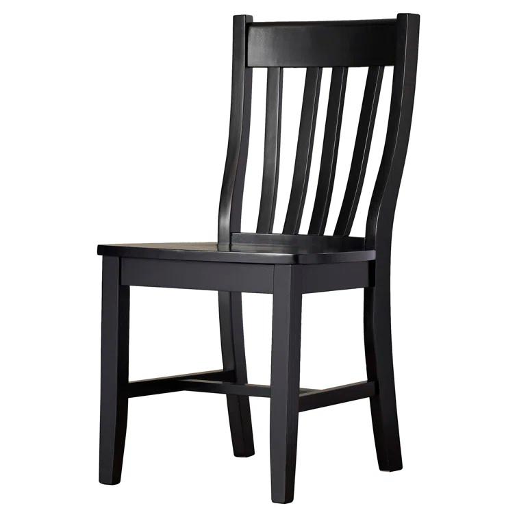 August Grove® Toby 18.5'' H Solid Wood Side Chair (Set of 2)