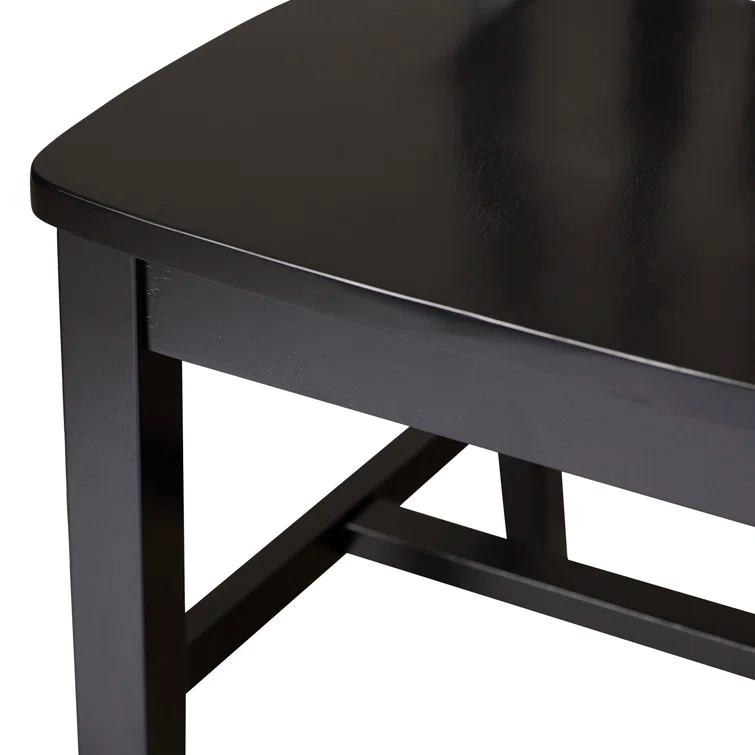 August Grove® Toby 18.5'' H Solid Wood Side Chair (Set of 2)