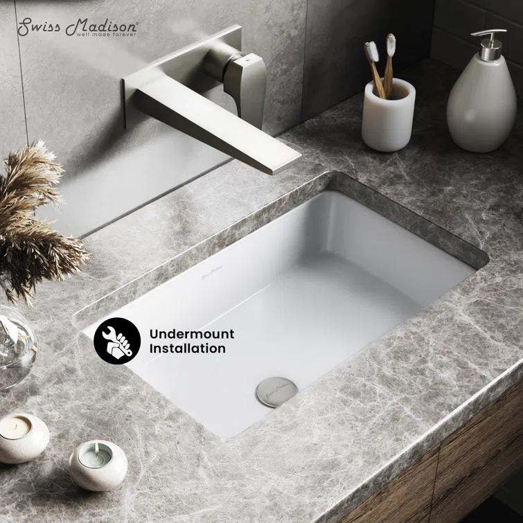 Voltaire 21" Rectangular Under-Mount Bathroom Sink