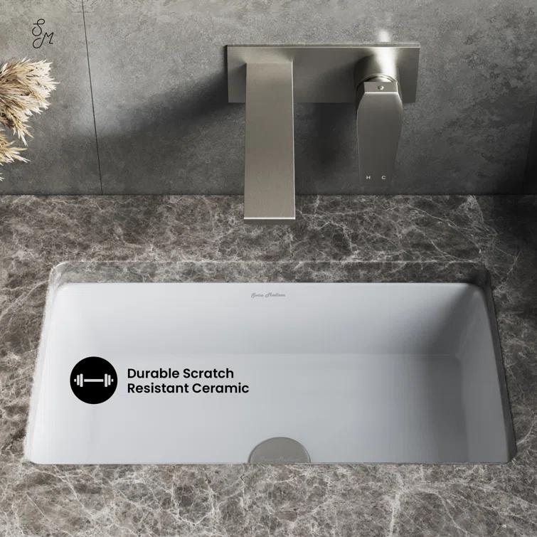 Voltaire 21" Rectangular Under-Mount Bathroom Sink