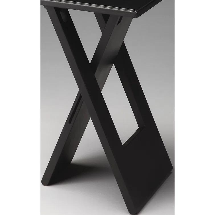 Butler Specialty Loft Hammond Folding End Table In Black