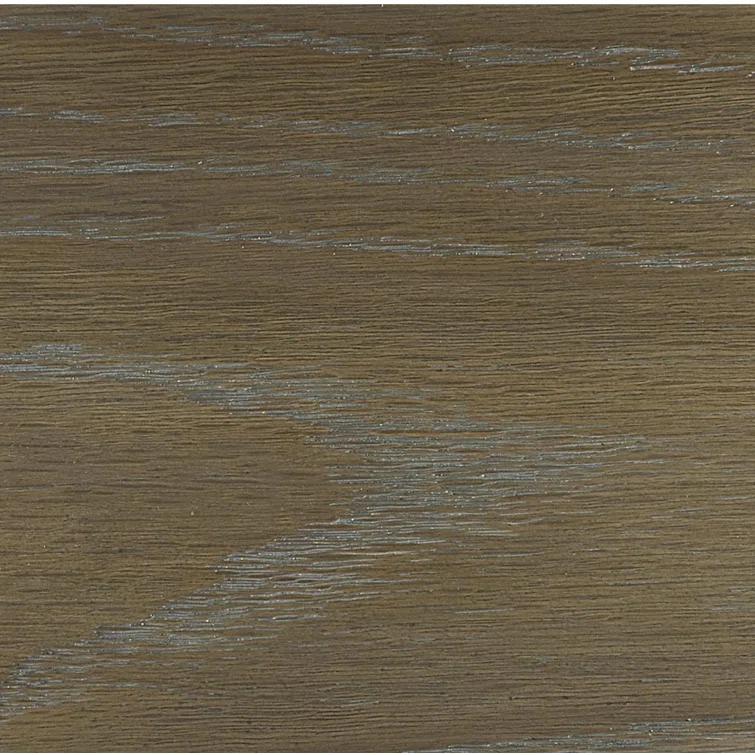 Universal Furniture Curved Wood Front 6 Drawer Dresser in Antiqued Grey Oak