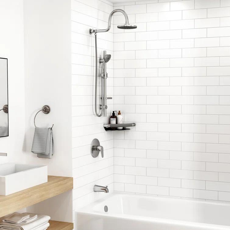 Tub Spout with Diverter Slip Fit Connection