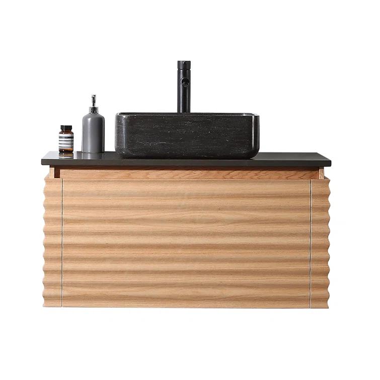 Makoto Floating Single Bathroom Vanity (36")
