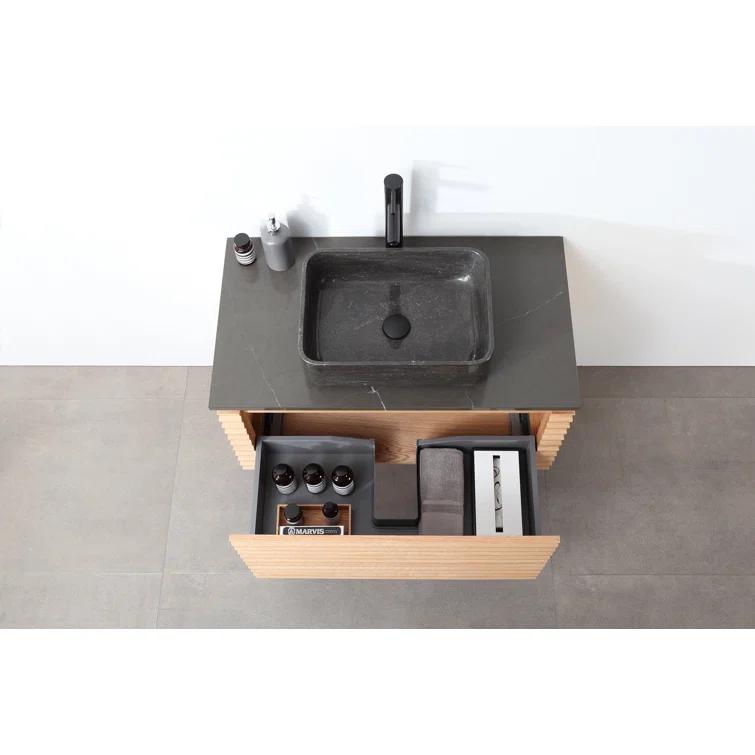 Makoto Floating Single Bathroom Vanity (36")
