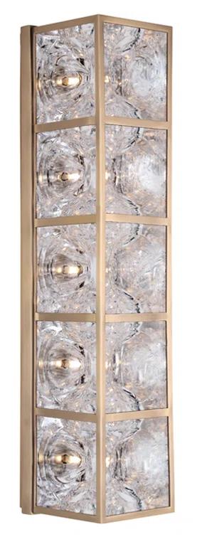 Fisher 22.75" Aged Brass Transitional Wall Sconce