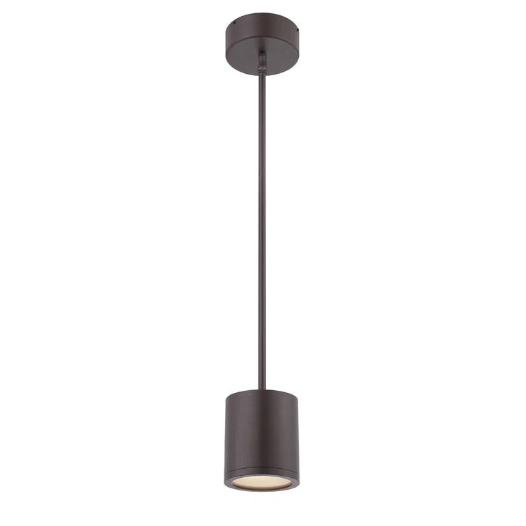 Tube Dimmable LED Cylinder Pendant, 3000K