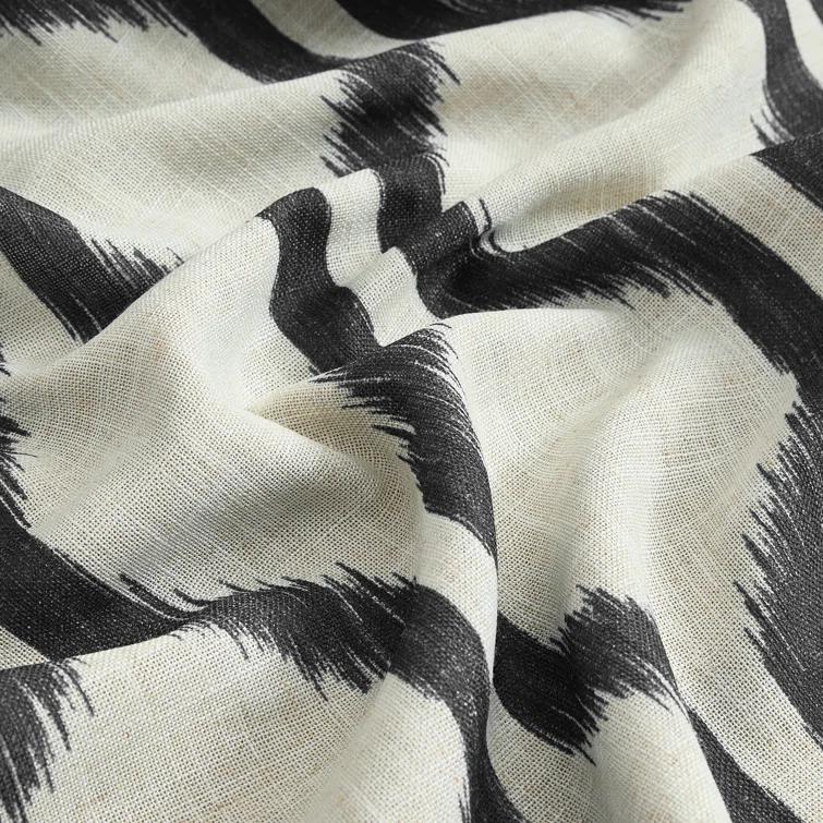 Clayburgh Geometric Room Darkening Grommet Single Curtain Panel