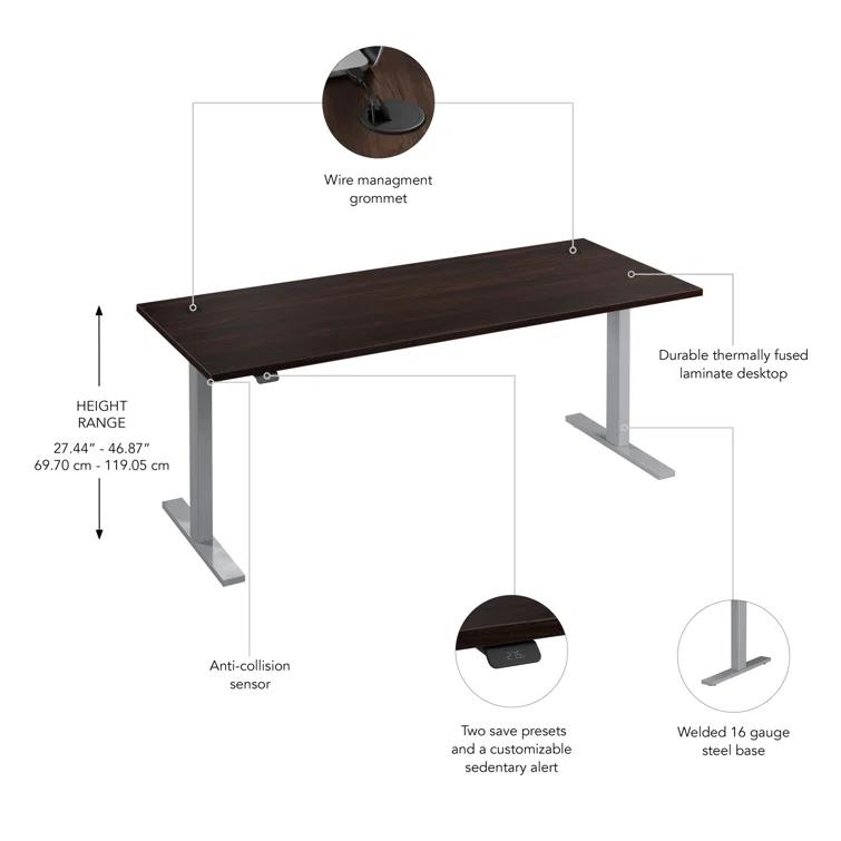Move 60 Series Adjustable Metal Base Standing Desk