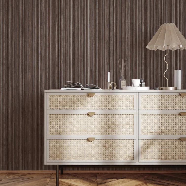Tempaper & Co.® Faux Grasscloth Removable Peel and Stick Wallpaper, Textured Sand, 28 sq. ft.: Vinyl, Self-Adhesive, Beige