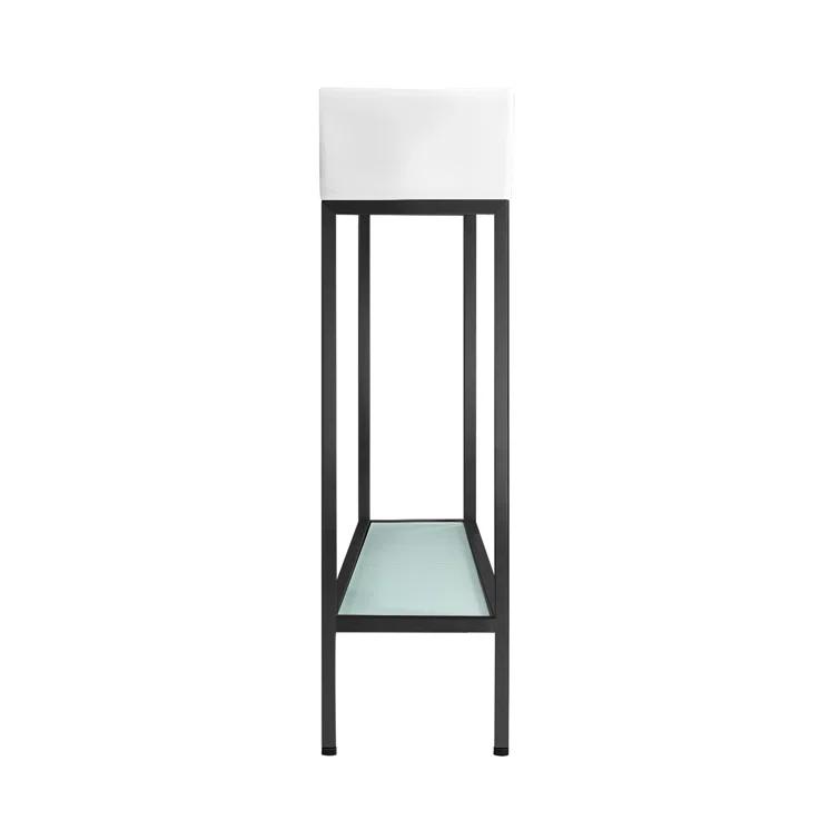 Pierre 19.5 Single, Freestanding, Open Shelf, Frame Bathroom Vanity
