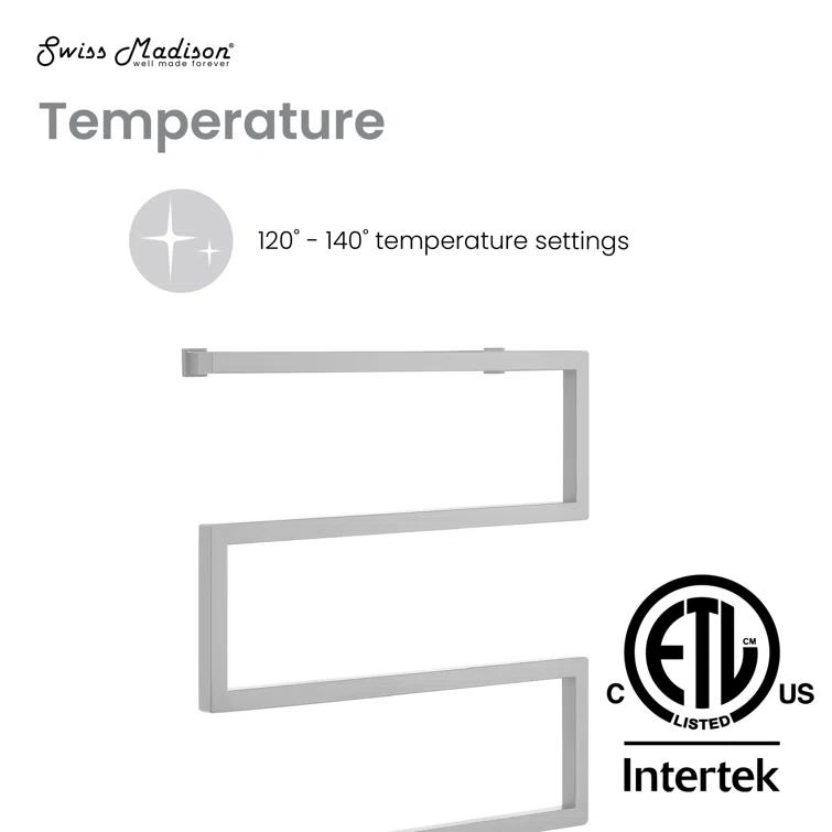 Voltaire 5-Bar Electric Towel Warmer