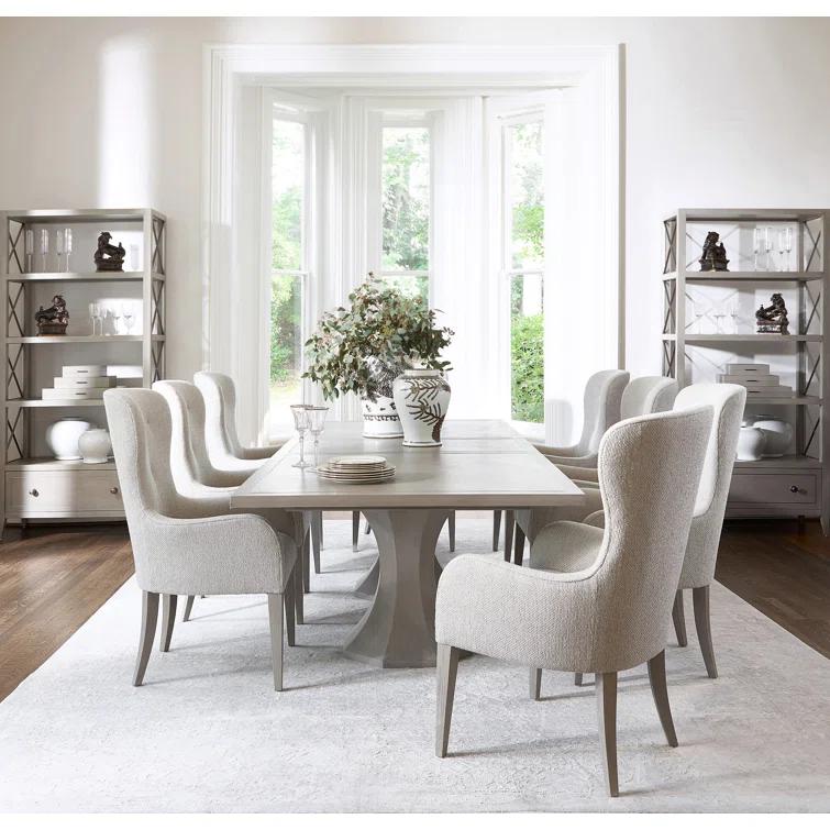 Cornelia Extendable Ash Solid Wood Top Dining Table